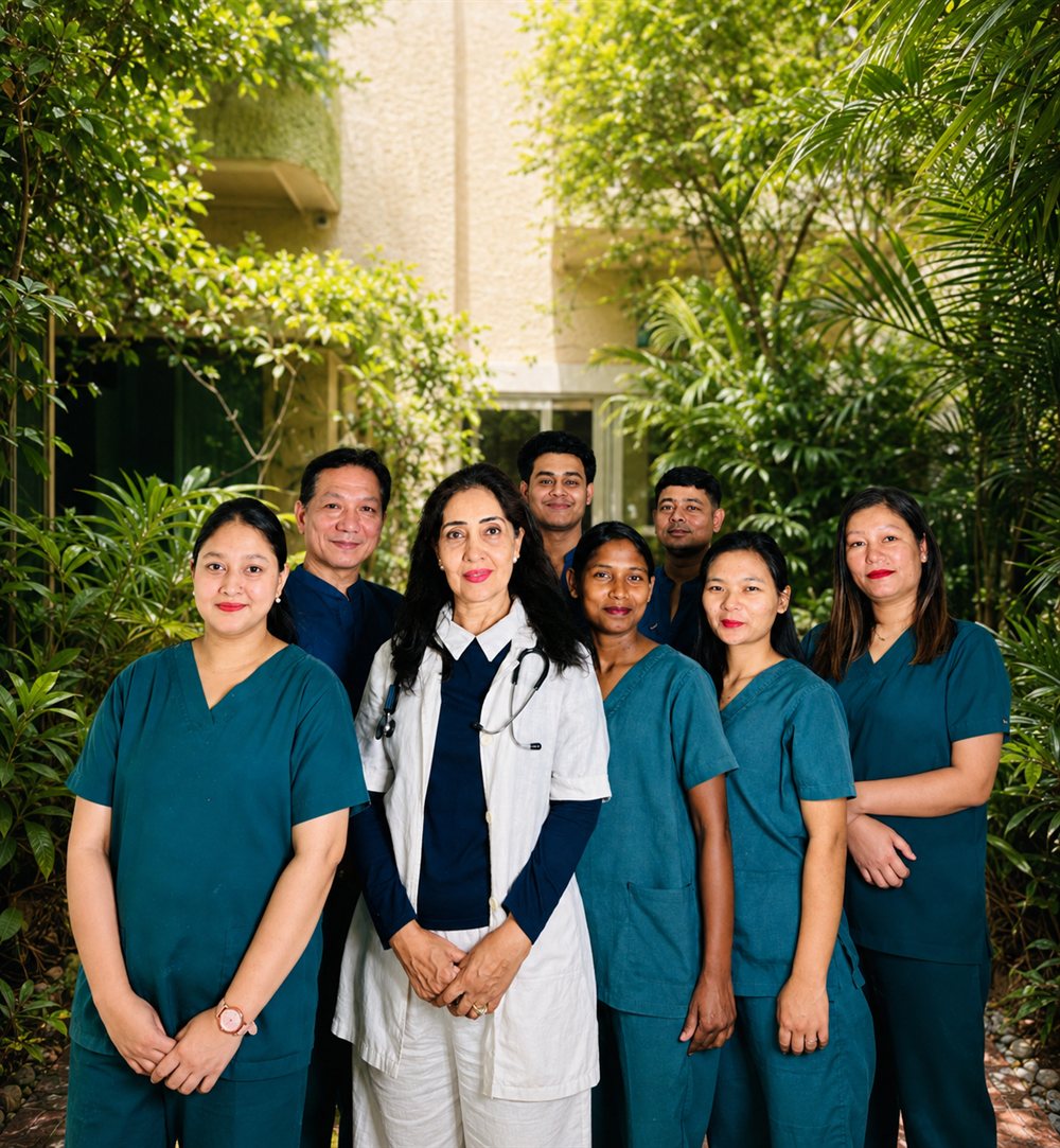 The Dr. Bali's Bliss team