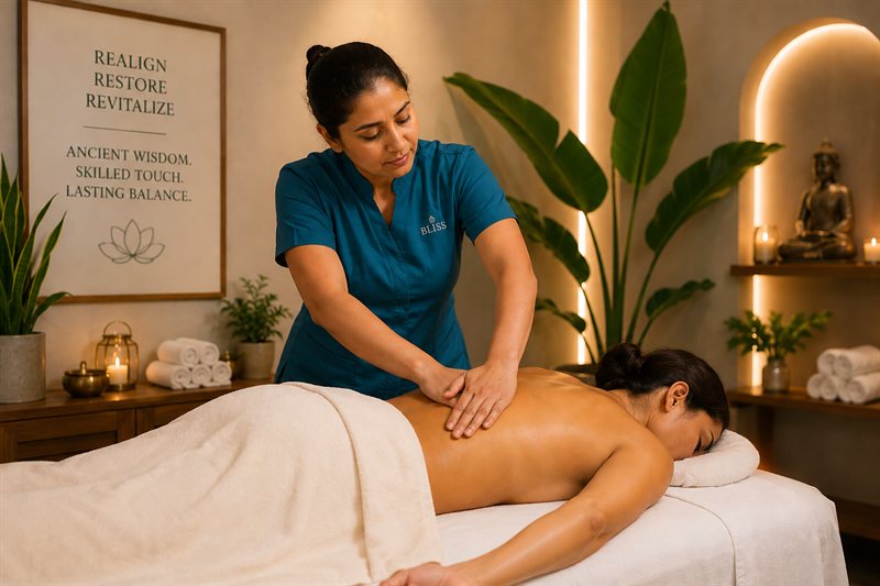 Manipulative body work at Dr. Bali's Bliss