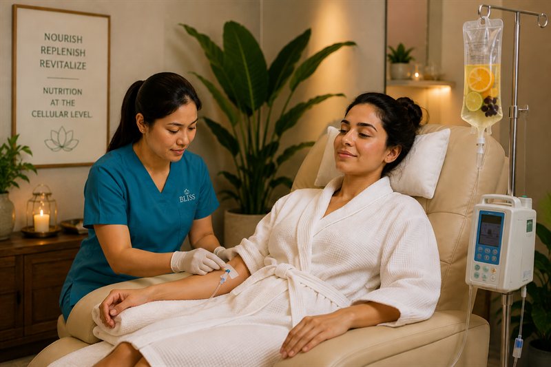 IV nutritional therapy at Dr. Bali's Bliss