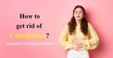 Get rid of constipation