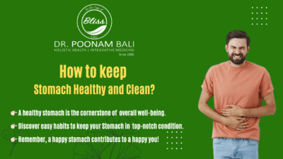 How to keep stomach healthy and clean?